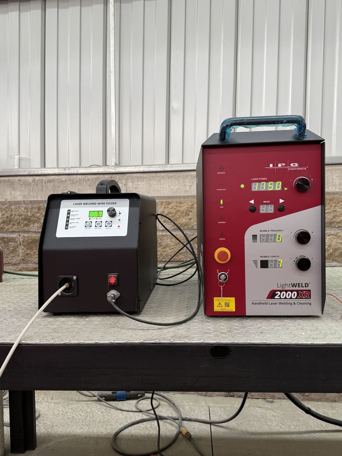 IPG handheld laser welding system
